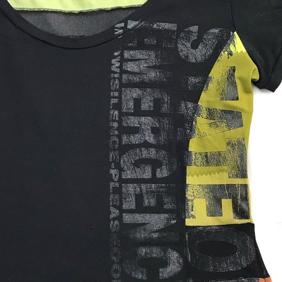 Pianurastudio Made in Italy Vintage Mesh Crop top - Picture 7 of 7